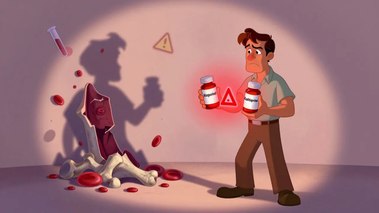 Gout Medications: Allopurinol and Azathioprine Interaction Risks